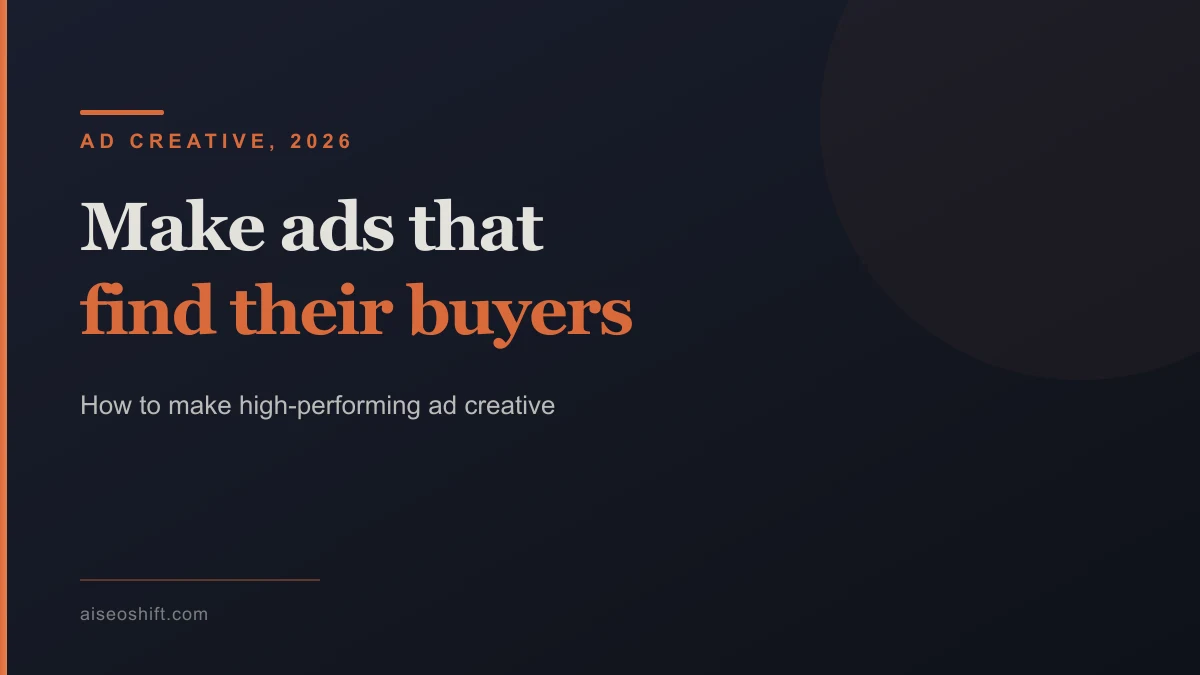 How to make high-performing ad creative for your campaigns